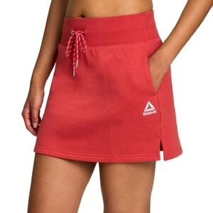 Reebok Women's Squad Fleece Athletic Skirt NWT